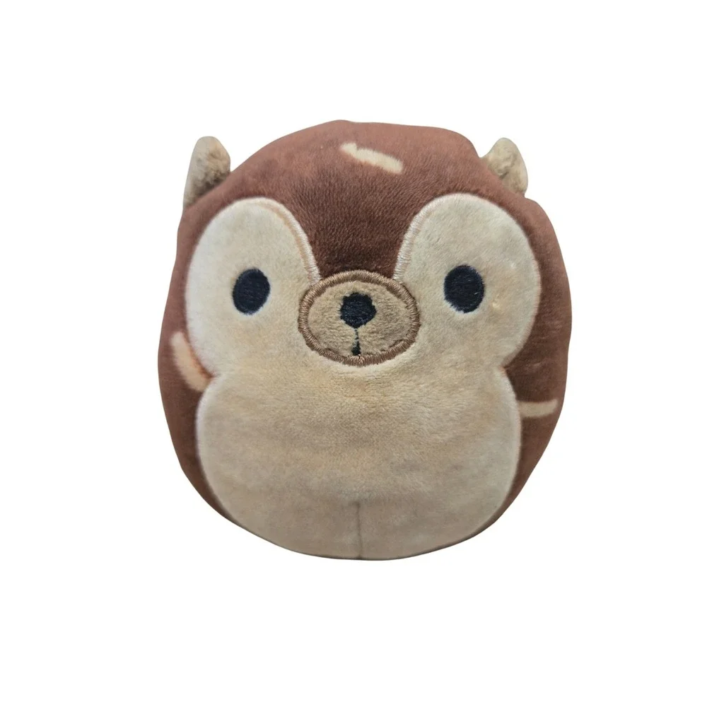 Lot Of 3 Squishmallows/Squishvilles Hans Hedgehog/Benedict Hippo/Dabney Blue Fox